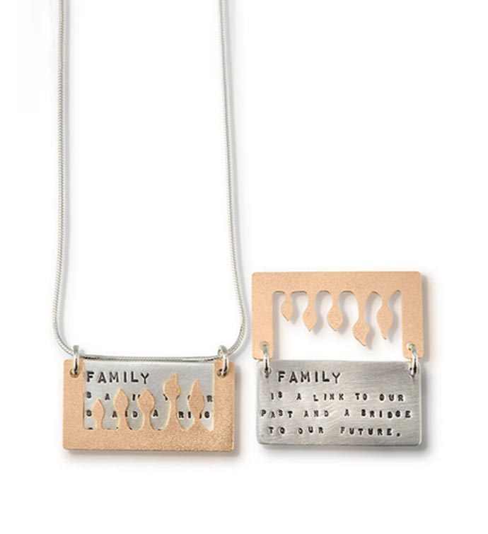 Family is a Link Necklace