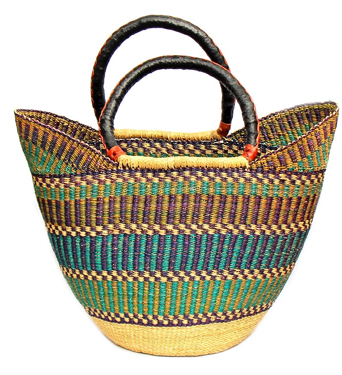 Handwoven Bolga Tote