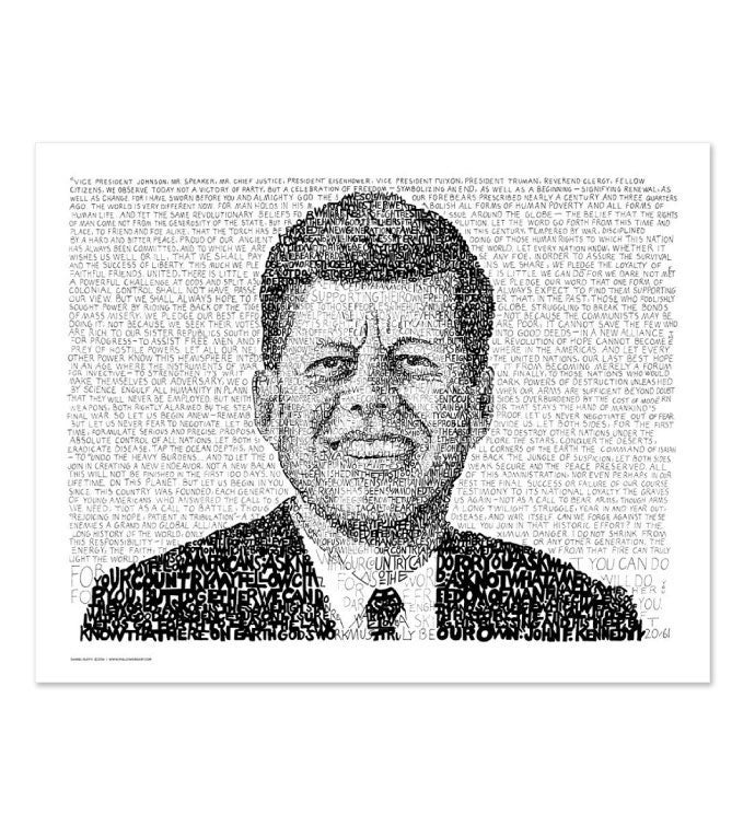 U.S. President Word Art