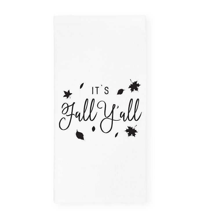 "Hello Fall!" Kitchen Towel