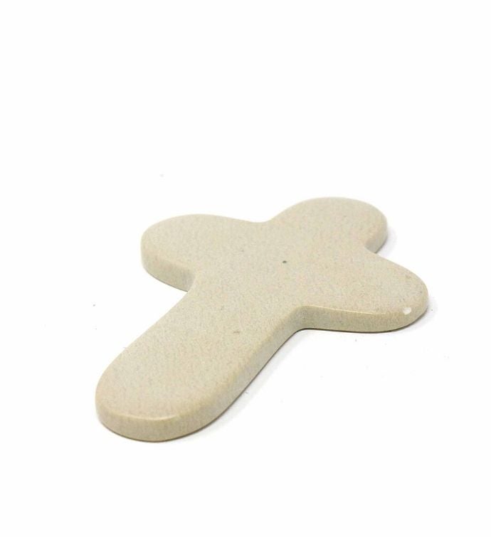 Hand-Carved Soapstone Comfort Crosses, Set Of 10