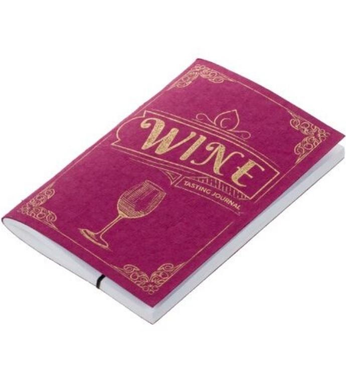Handmade Wine Tasting Pocket Journal