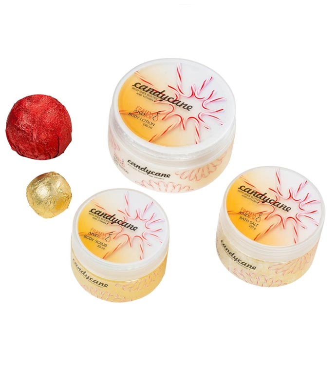 Holiday Tree Bath And Body Gift Set