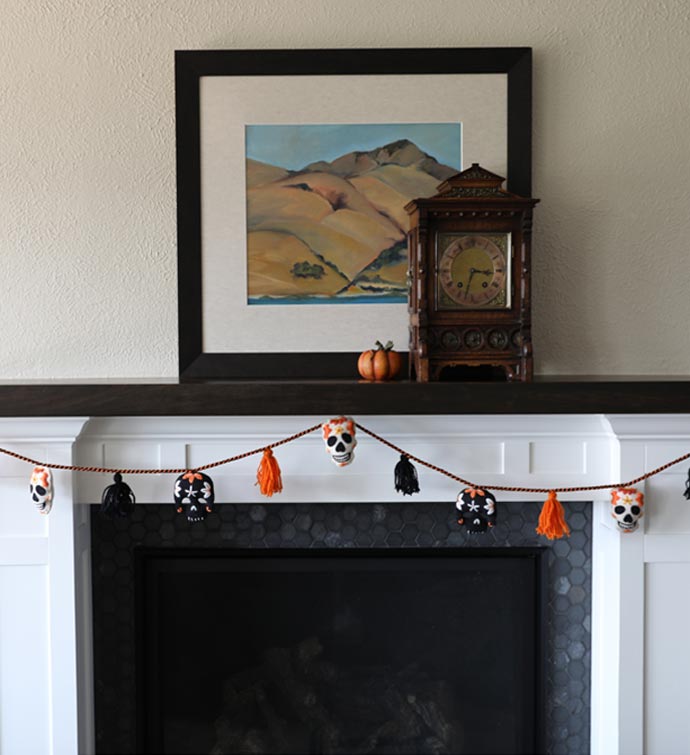 Skull Halloween Garland