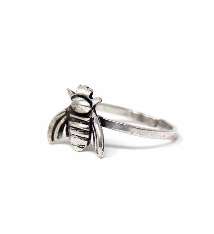 Honeybee Adjustable Ring & Earring Set