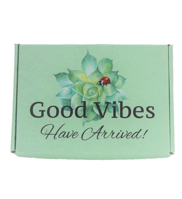 "Happy New Home" Good Vibes Housewarming Gift Box