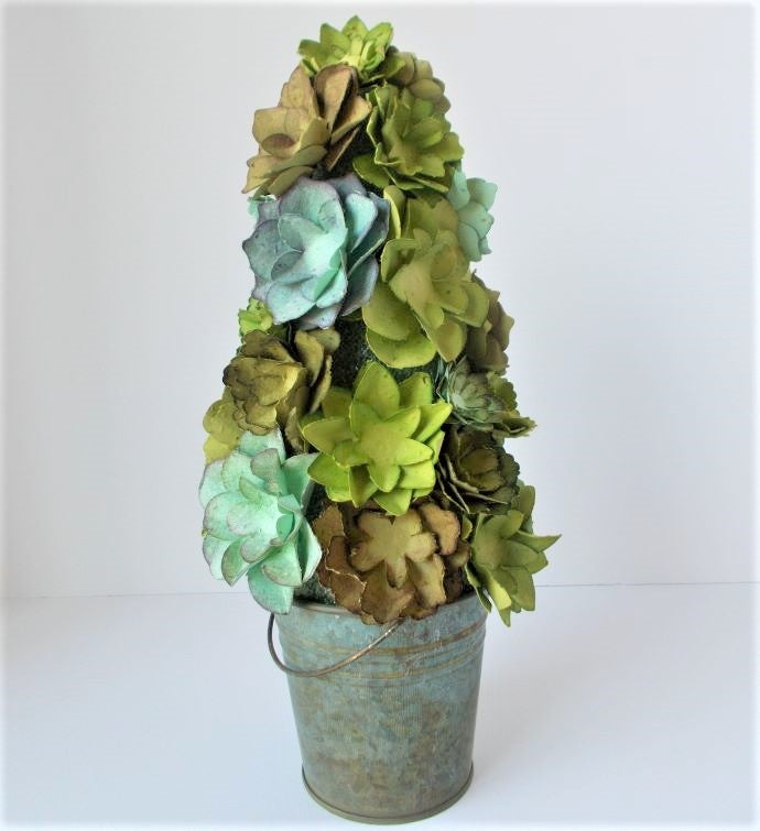 Seeded Paper Succulent Tree