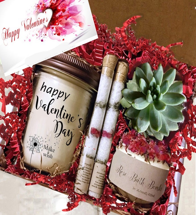 Valentine's Day Spa Gift Box