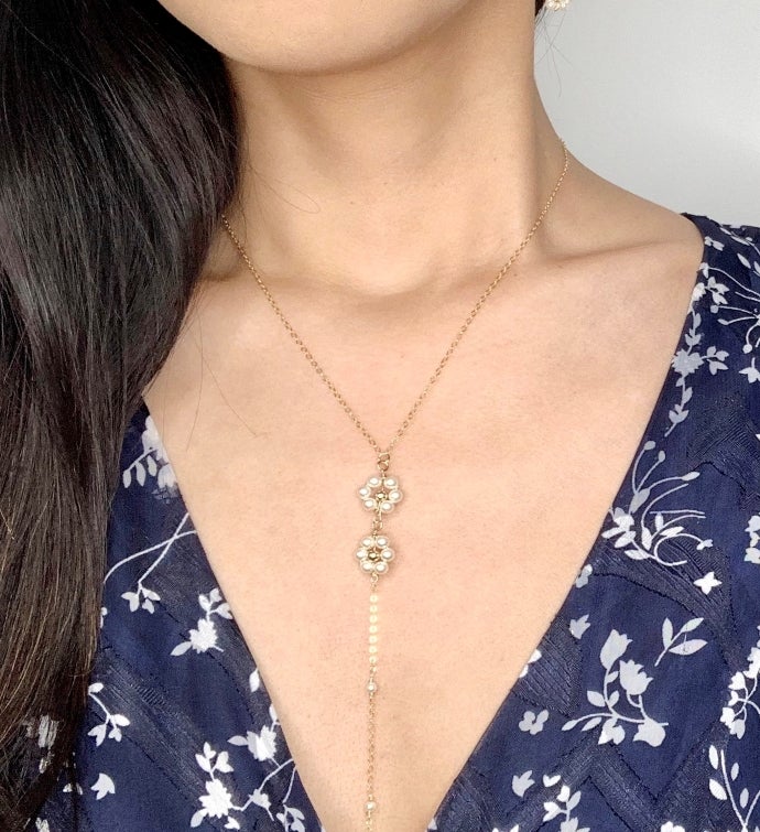 14k Gold Filled Jules Lariat