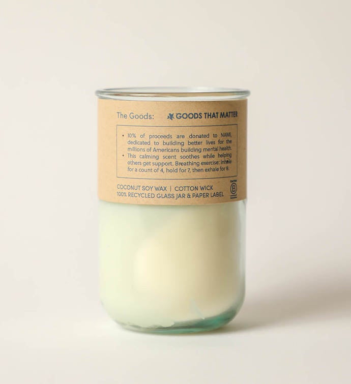 Breathe   Lavender Scent Candle, Gives To Mental Health