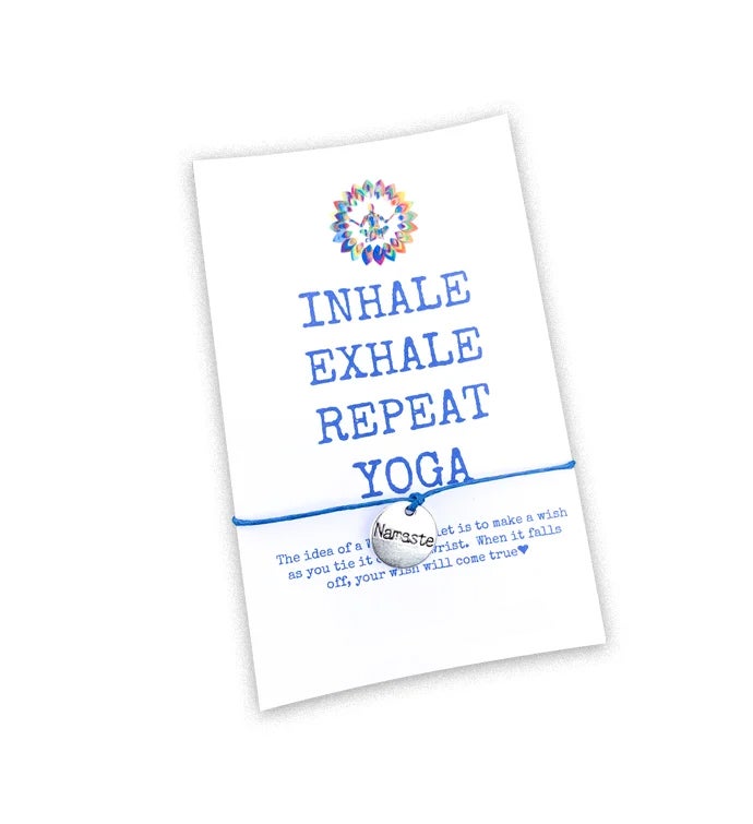Inhale Exhale Wish Bracelet