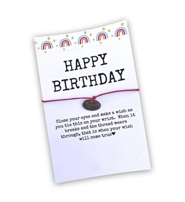 Happy Birthday Wish Bracelet