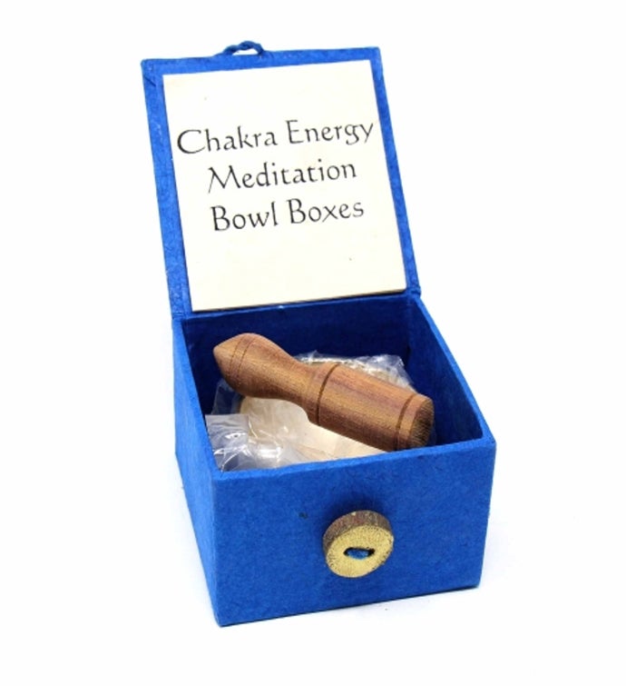 Mini Meditation Bowl Box