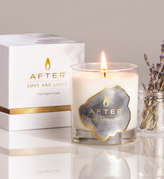After: Love And Light   Grief Support Candle