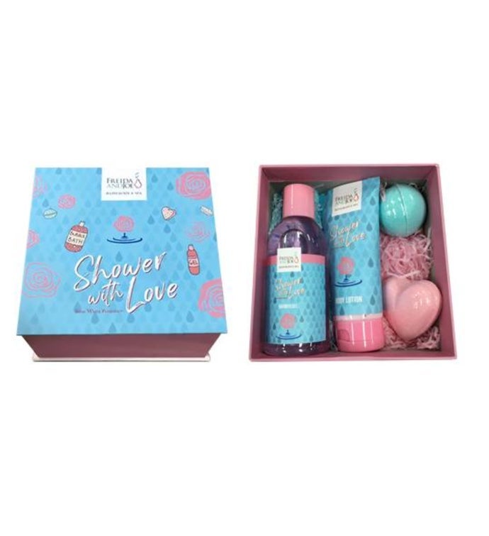 Shower With Love Bath & Body Gift Set With Bath Bombs