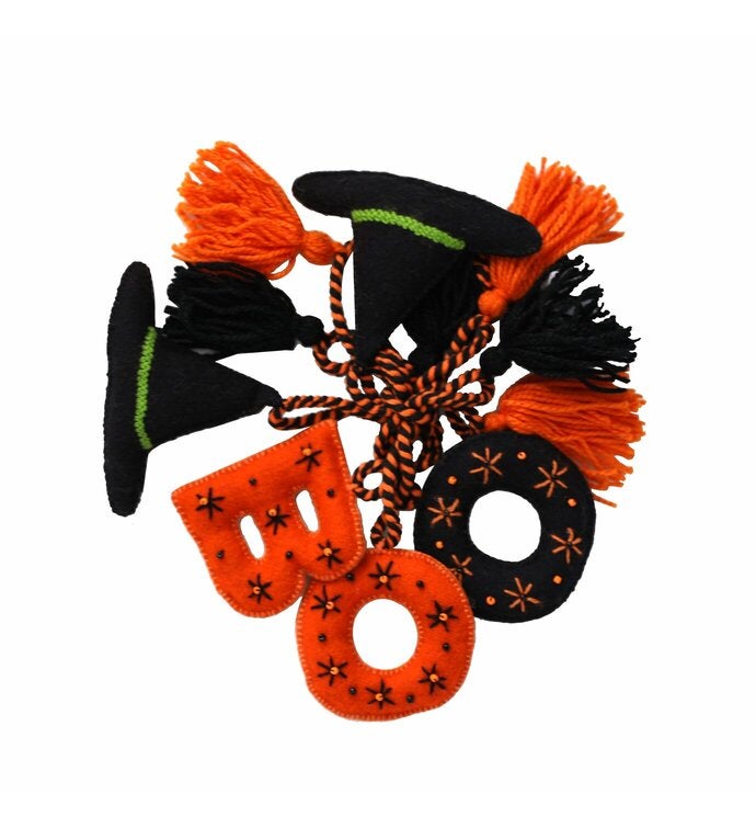 Boo Halloween Garland