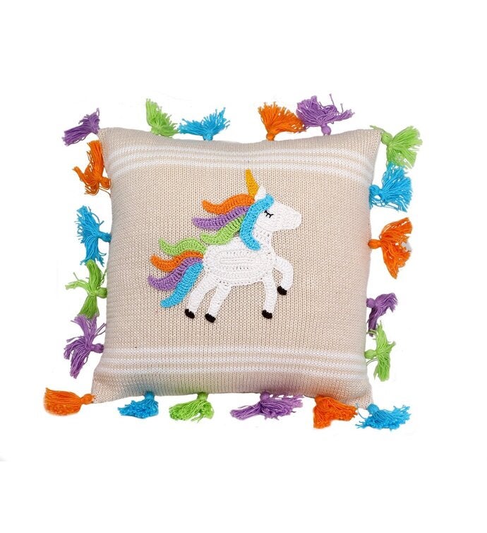 Unicorn 10" Pillow