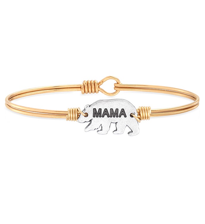 Mama Bear Bangle Bracelet