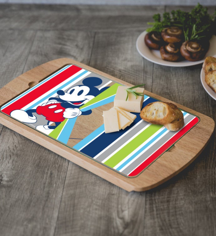 Mickey Billboard Glass Top Serving Tray