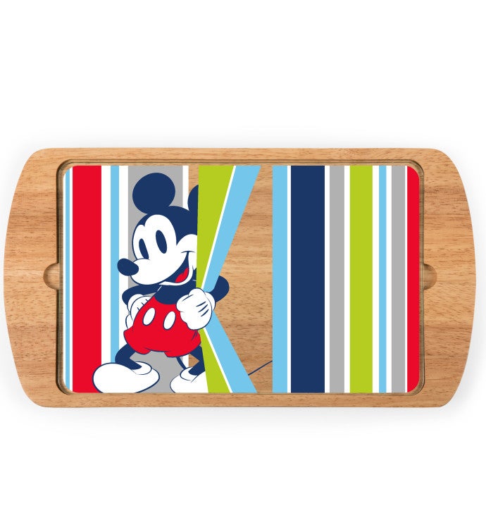 Mickey Billboard Glass Top Serving Tray