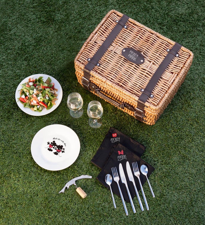 Minnie and Mickey Champion Picnic Basket