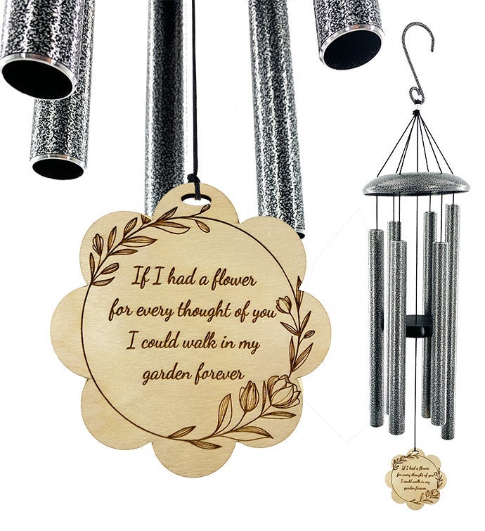 memorial flower large deep tone wind chime |1800flowers.com| MK010142