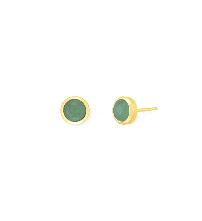 Opportunity Aventurine Studs