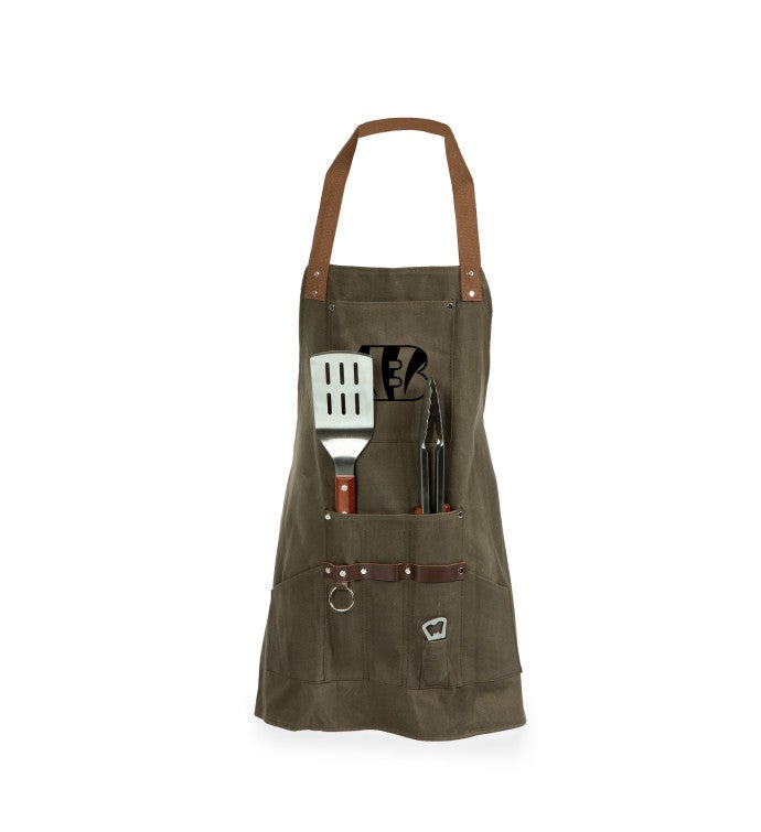 NFL Bbq Apron With Tools & Bottle Opener