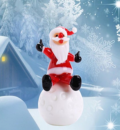 Decorative Christmas Santa Figurine