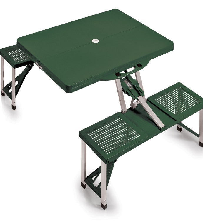 Folding table with discount seats