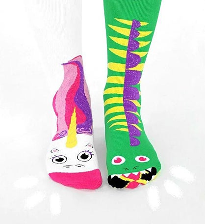 Dragon & Unicorn Pals Socks