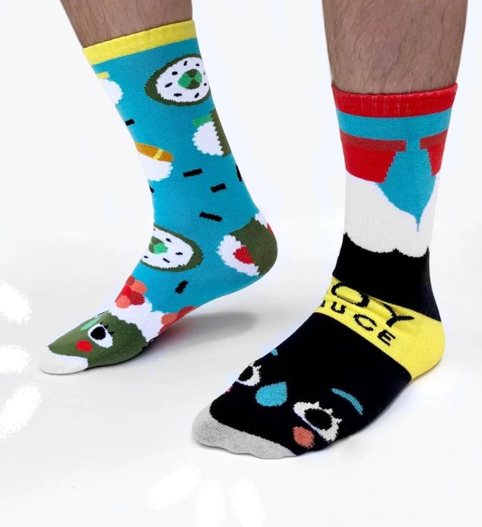 Sushi & Soy Sauce Pals Socks