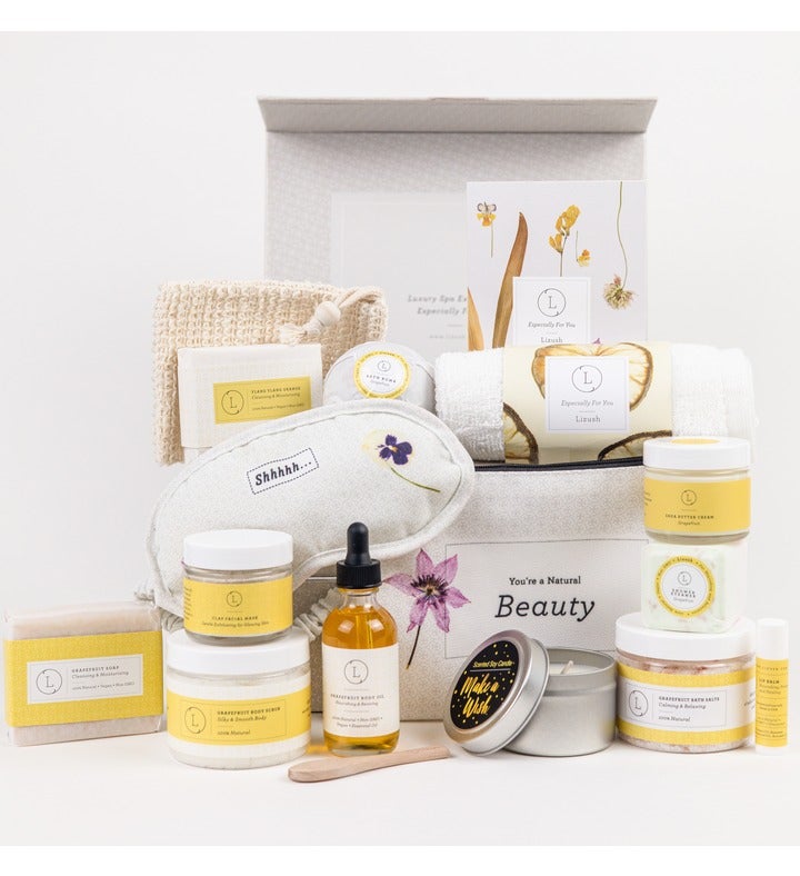 Appreciation Gift Basket   100% Natural Citrus Luxury Gift Box