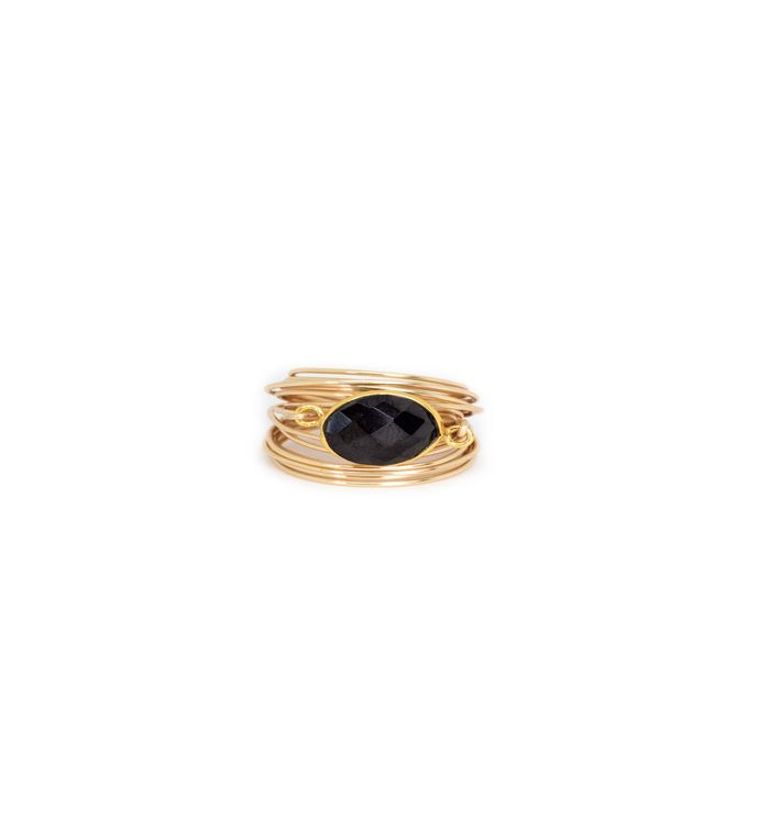 The Torrey Ring In Black Onyx
