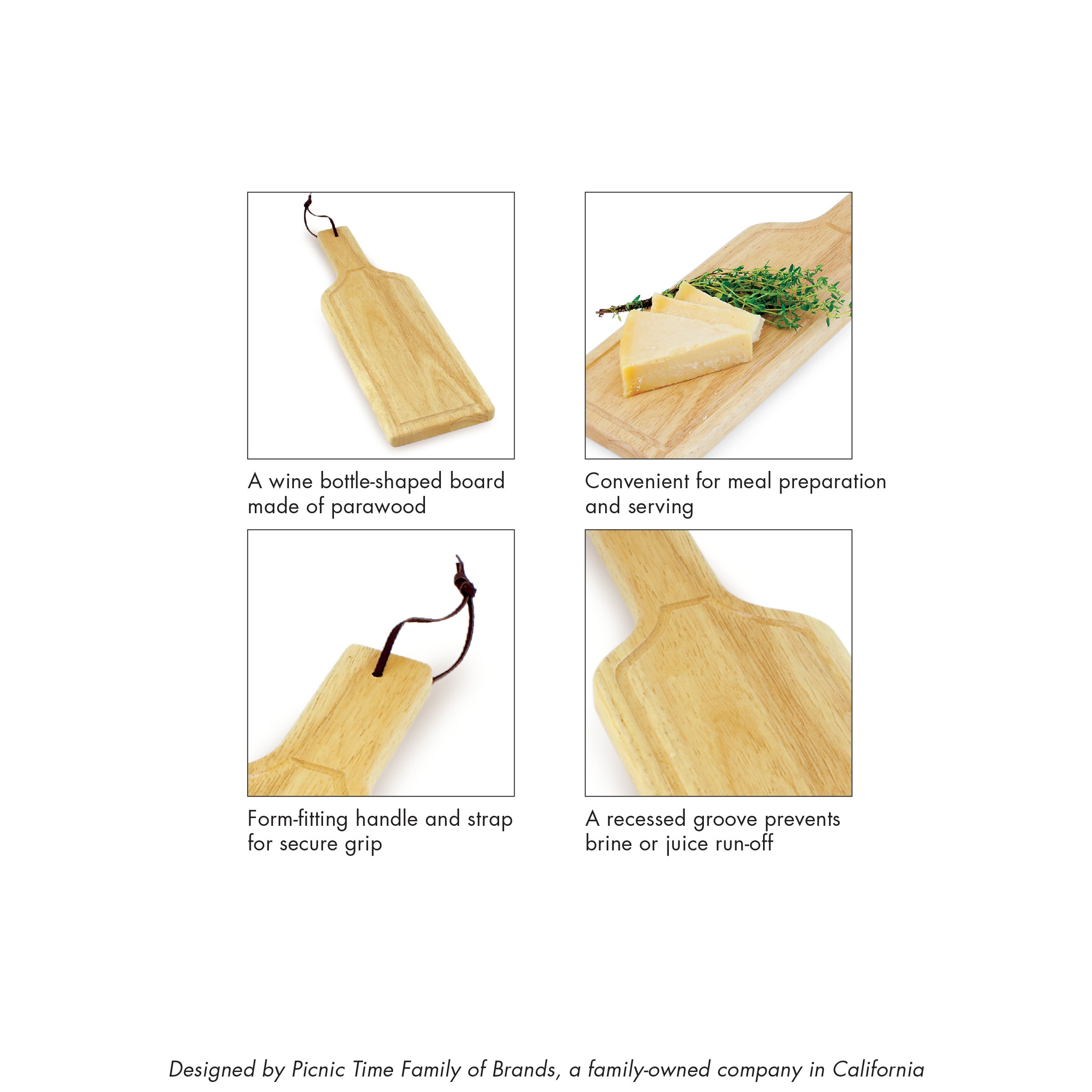 NFL Botella Cheese Cutting Board & Serving Tray