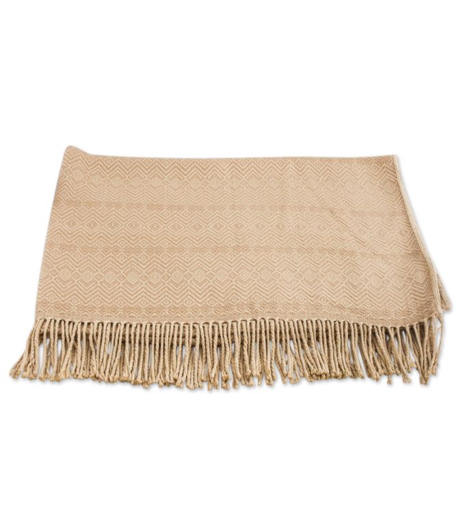 Novica Sandy Passion Throw Blanket | marketplace | 1800flowers