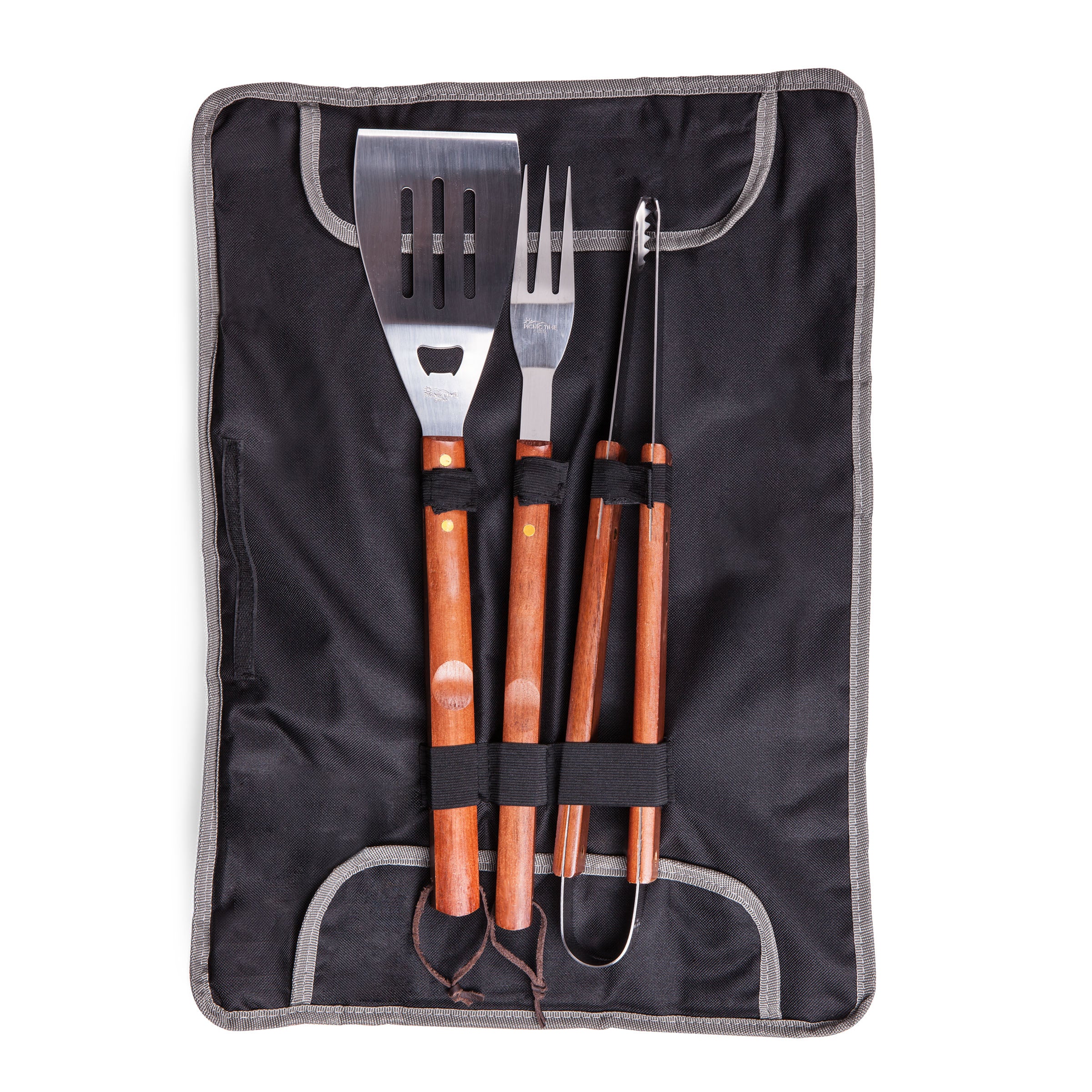 College 3-Piece BBQ Tote & Grill Set