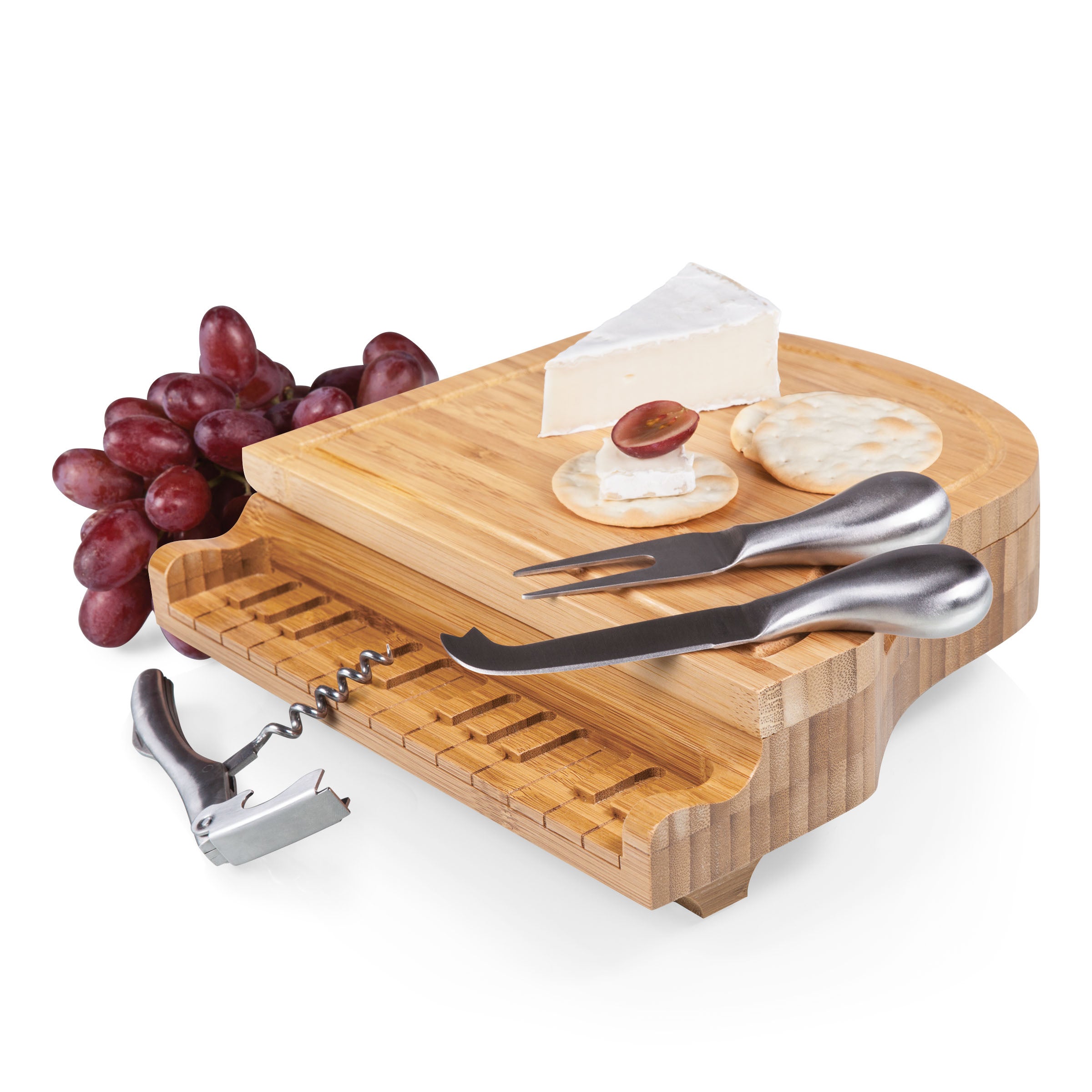 Musical Cheese Cutting Board and Tools Set