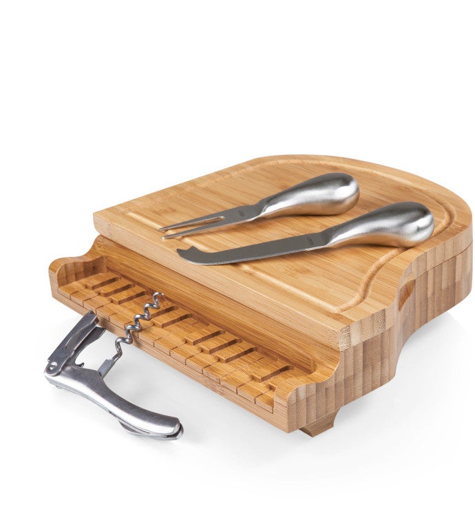 Musical Cheese Cutting Board and Tools Set