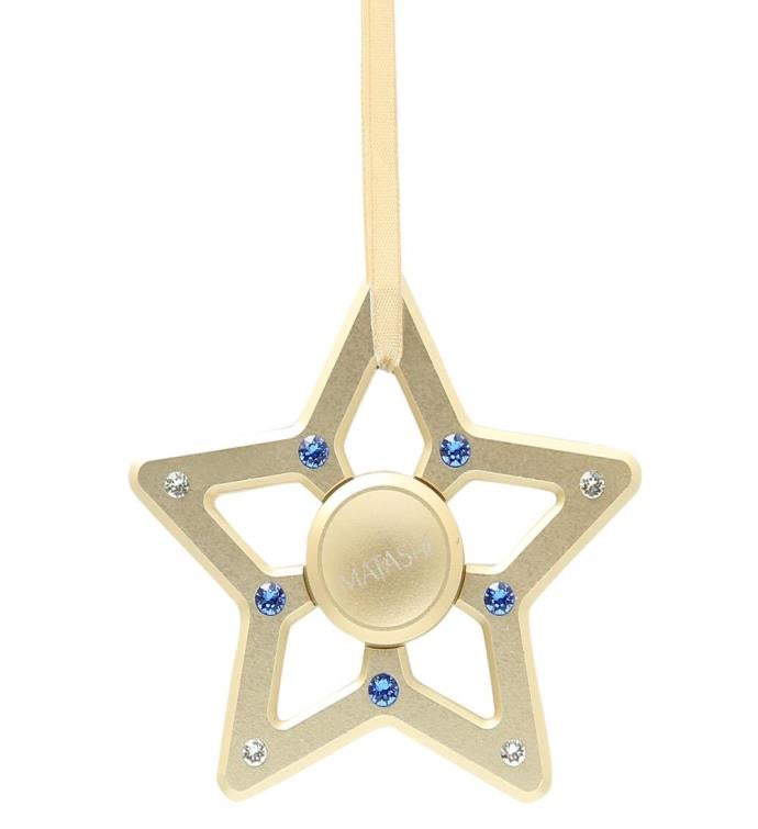 Hanging Christmas Tree Star Ornament