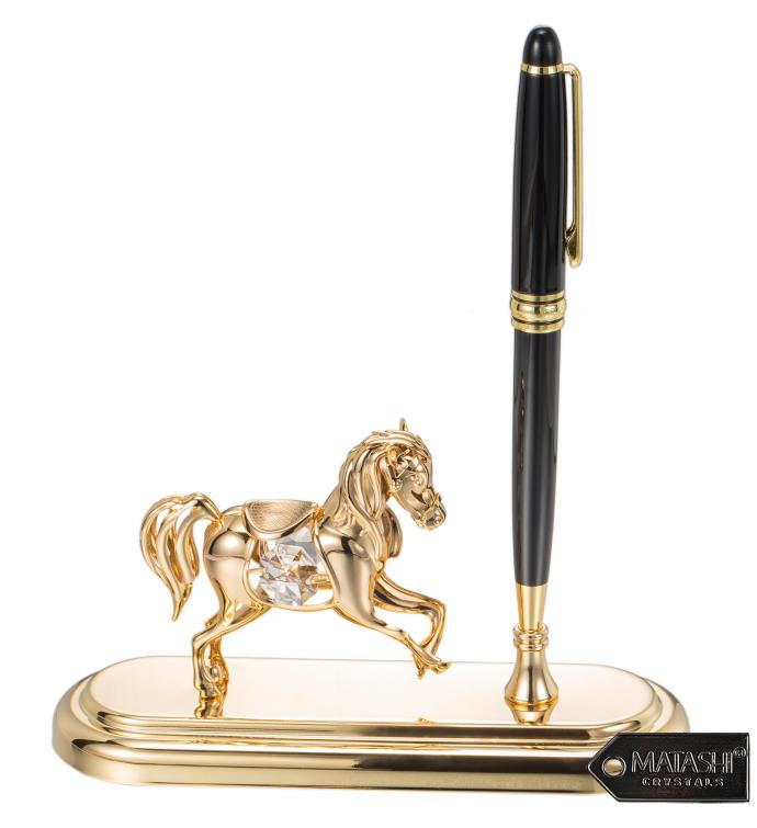 Matashi Executive Desk Set With Pen And Horse Ornament | Marketplace ...