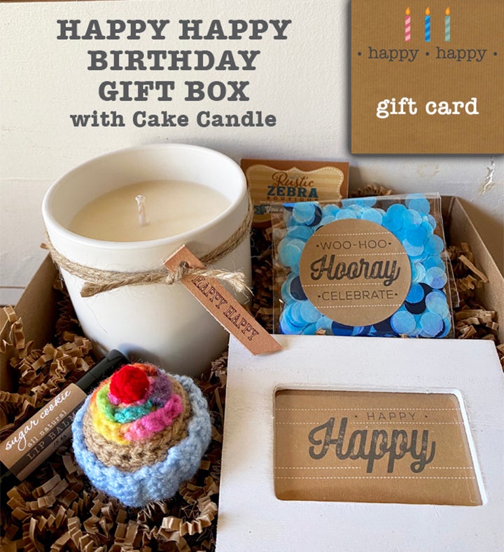 Happy Happy Birthday Gift Box