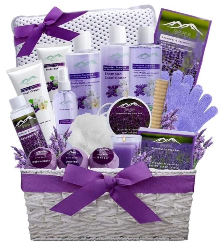 Deluxe 20 Piece Bath And Body Gift Basket | Marketplace | 1800Flowers