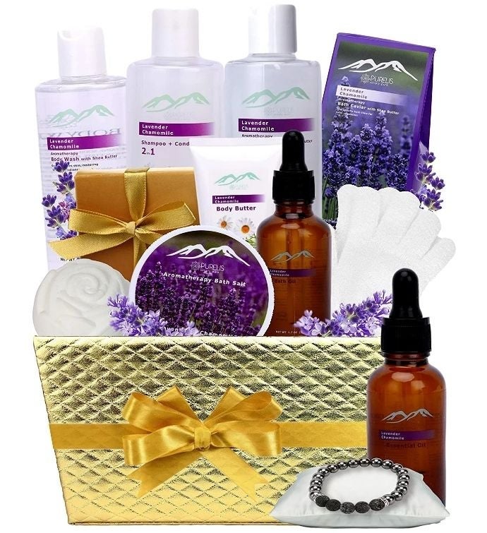 Bath and Body Gift Basket - Eucalyptus Mint | 1800Flowers