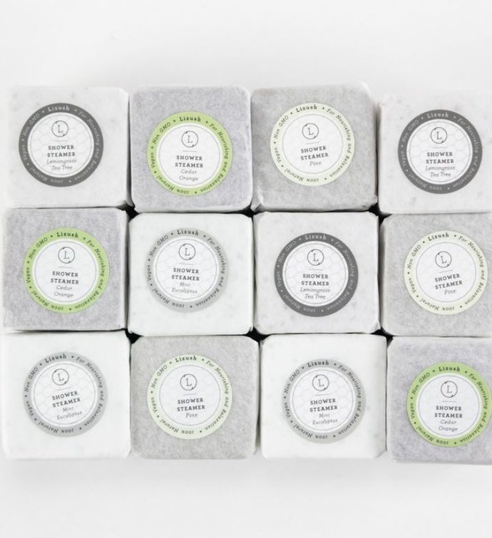 Shower Steamer Gift Box For Men, Set Of 12 Shower Steamers Package