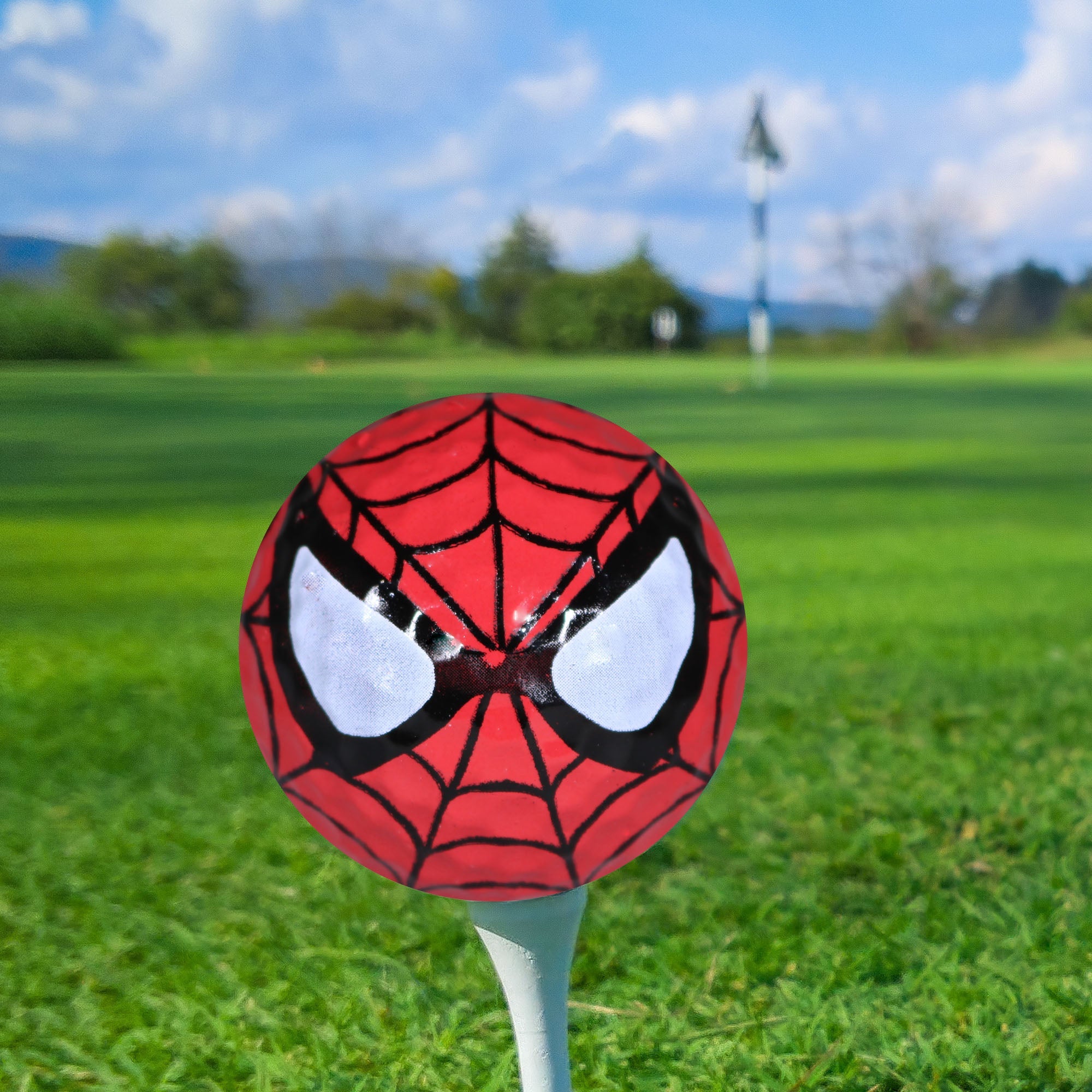 Spider Face Golf Balls 12 Pack