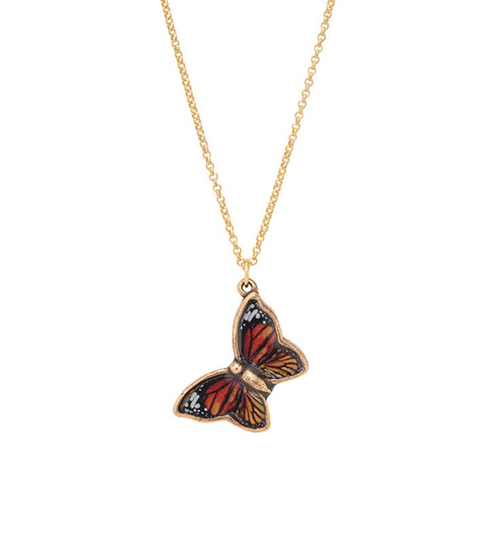 Luca Danni Monarch Butterfly Necklace | Marketplace | 1800Flowers
