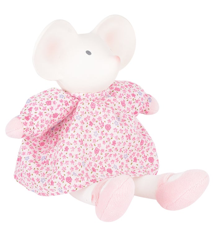 Meiya The Mouse   Organic Natural Rubber Head Toy