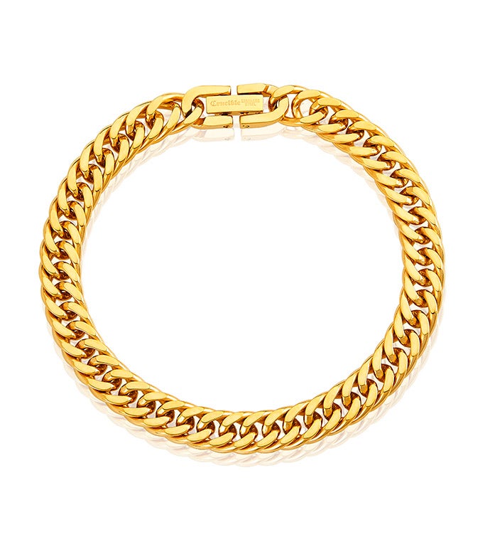 Mens Cuban Curb Chain Bracelet 