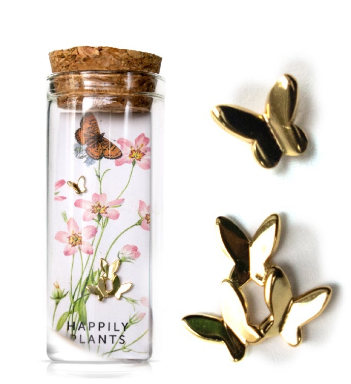 Butterfly Mismatched Earring Stud